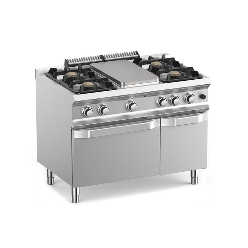 картинка Плита со сплошной поверхностью газовая 700 серии Apach Chef Line GLRSTG117R4FGP