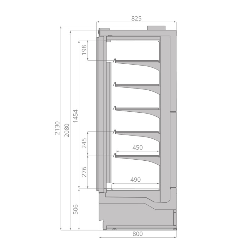 картинка Низкотемпературный шкаф Brandford Odissey Plug-in 125