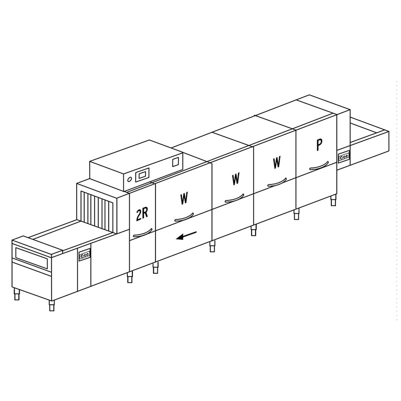 Машина посудомоечная Dihr LX 1251 V