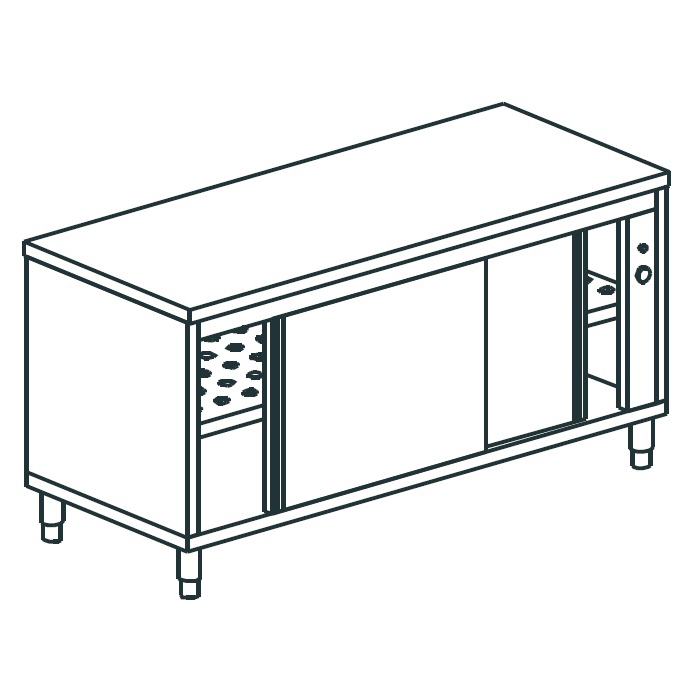 Стол тепловой Apach Chef Line LHC714SH2