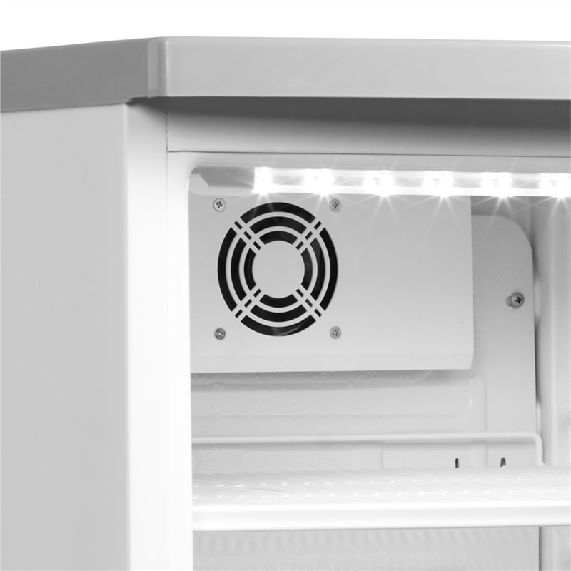 картинка Шкаф холодильный со стеклом Tefcold BC85 W/FAN