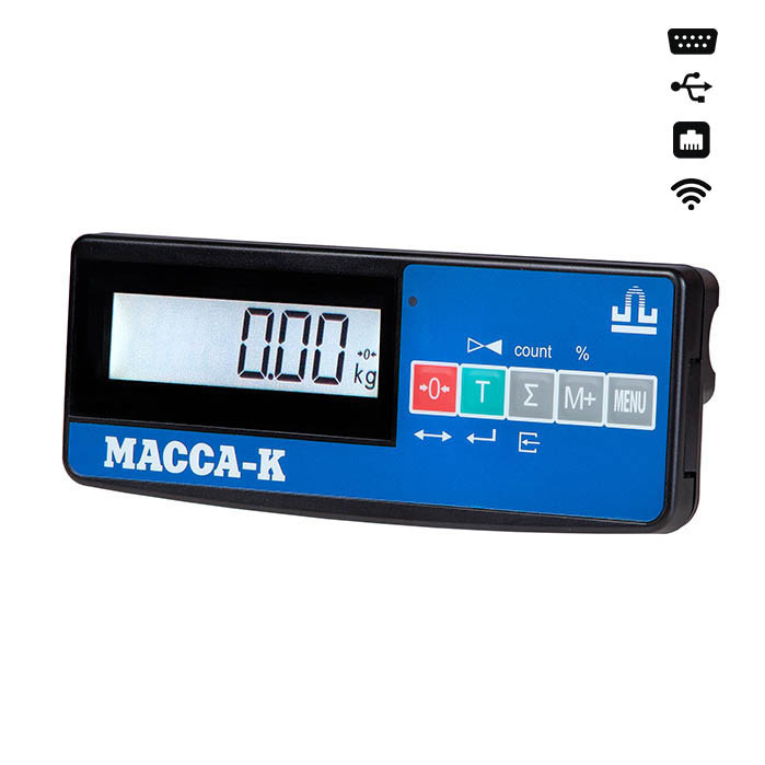 Весы паллетные Масса-К 4D-U-1-1000-A(RUEW) с интерфейсами RS, USB, Ethernet, WiFi