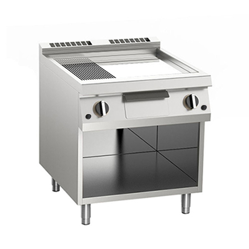 Газовая жарочная поверхность 700 серии Apach Chef Line SLFTG87CLRTOS хром