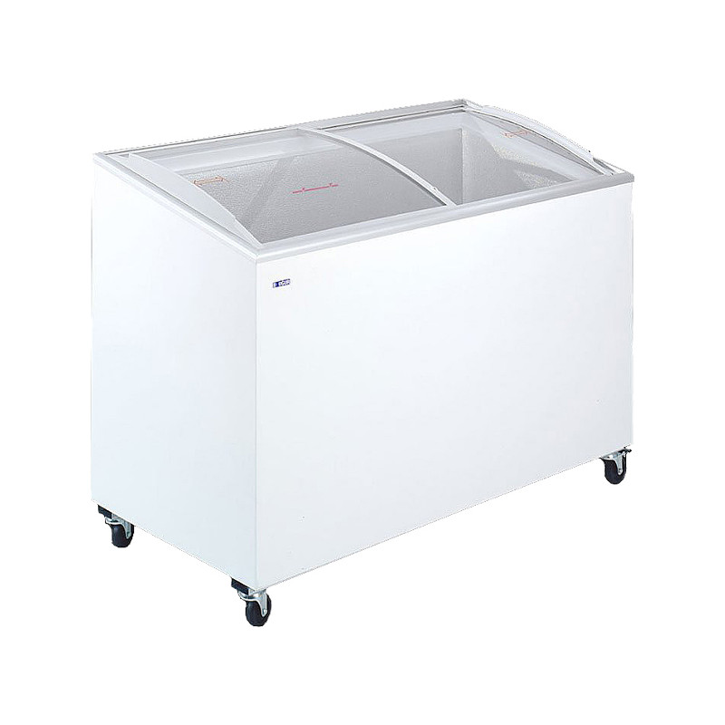 Морозильный ларь Ugur UDD 550 SCEB с гнутым наклонным стеклом