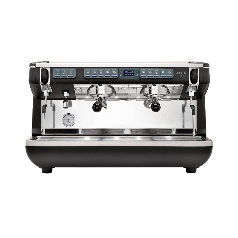 Кофемашина-автомат Nuova Simonelli Appia Life XT 2Gr V 220V black высокие группы