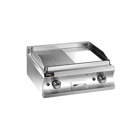 Газовая жарочная поверхность 900 серии Apach Chef Line GLFTG89LRC хром
