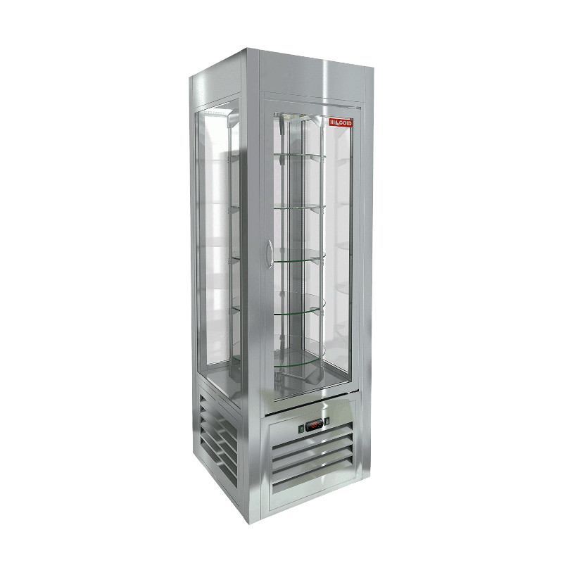 Витрина кондитерская вертикальная HICOLD VRC 350 R Sh
