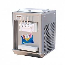 картинка Фризер для мягкого мороженого Hualian HIM-03 с функцией ночного хранения и помпой