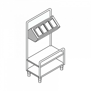 картинка Прилавок для подносов EMAINOX PP8 8035122